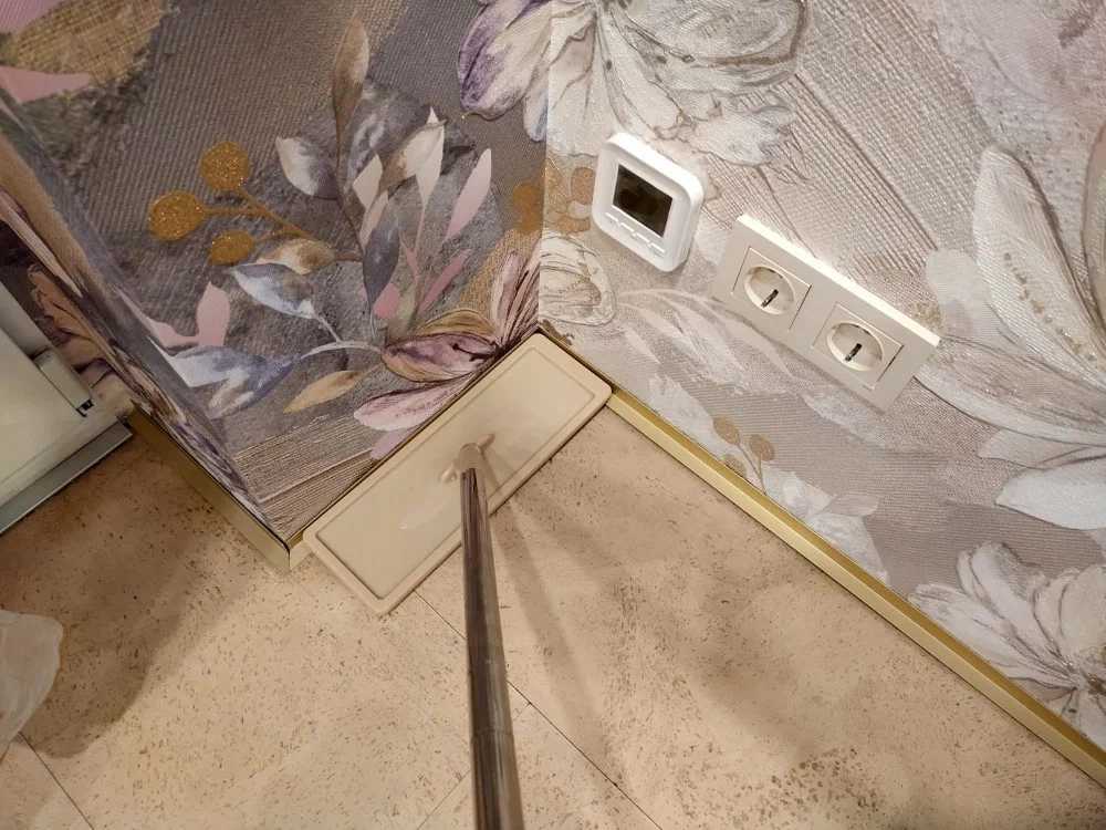 Микроплинтус MSAPL 02.2700.04L Анод бронза