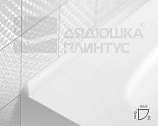 Бордюр акриловый 12х12х1800 мм П12